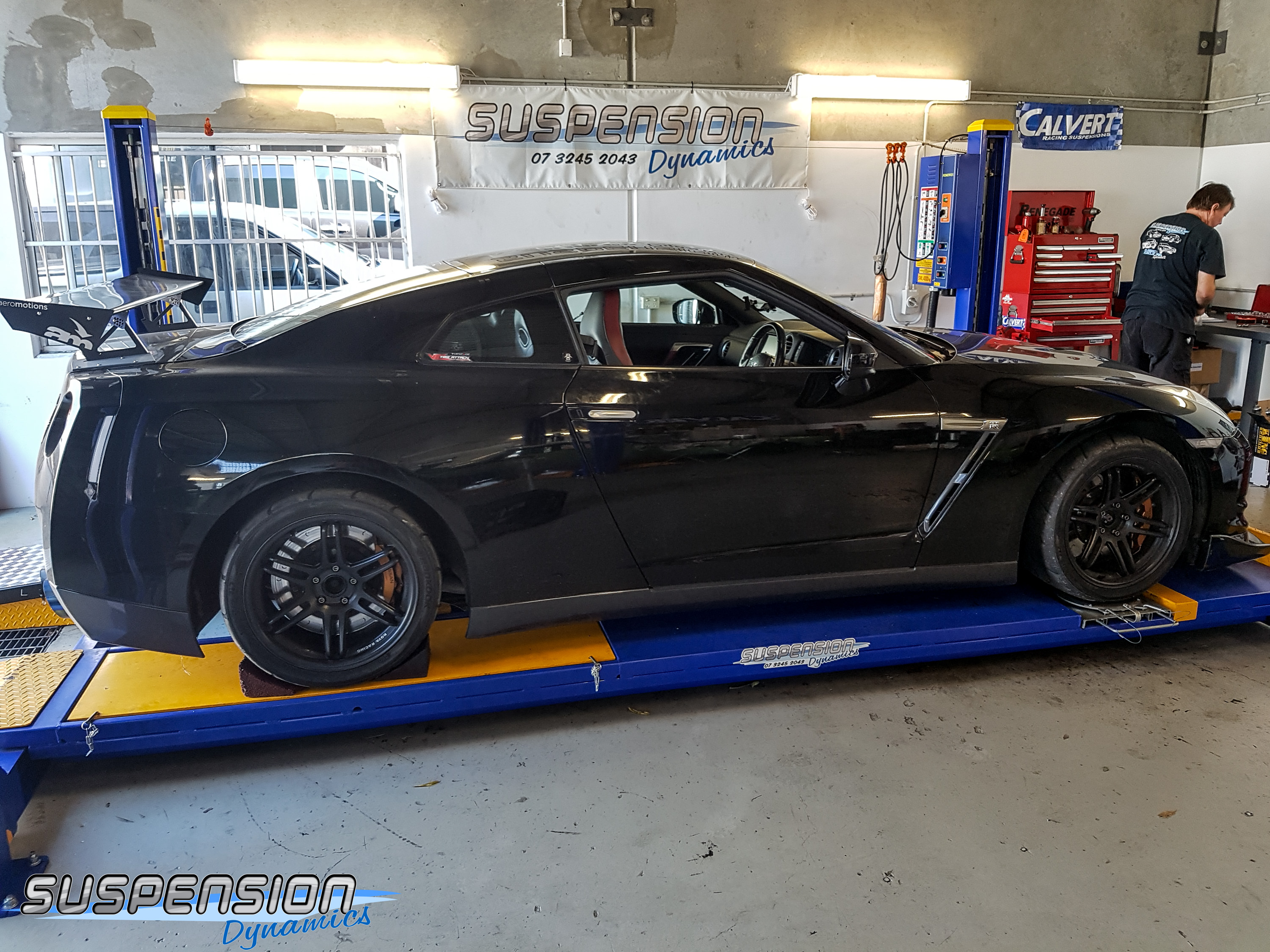 R35 GTR Suspension Dynamics